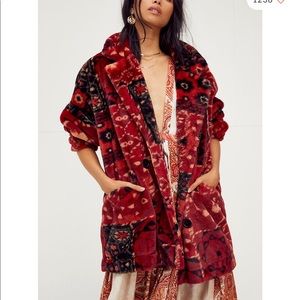 COPY - Free people patchwork concoon coat